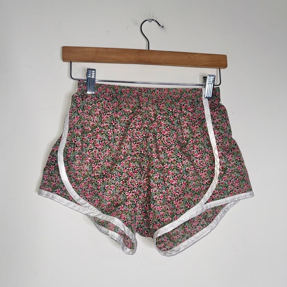 Ann Mashburn Floral Running Shorts - Picture 1 of 6